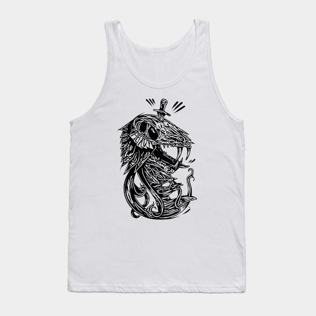 Heavy Crown Tank Top by Scottconnick